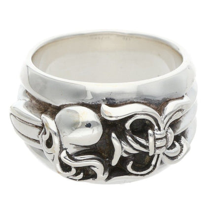 Chrome Hearts DAGGER HEART Silver Ring Size ONE SIZE
