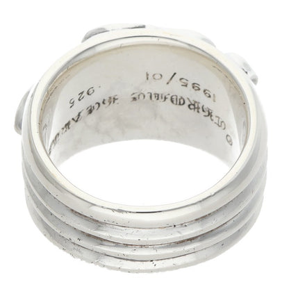 Chrome Hearts DAGGER HEART Silver Ring Size ONE SIZE