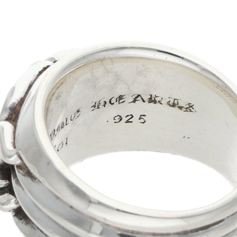 Chrome Hearts DAGGER HEART Silver Ring Size ONE SIZE