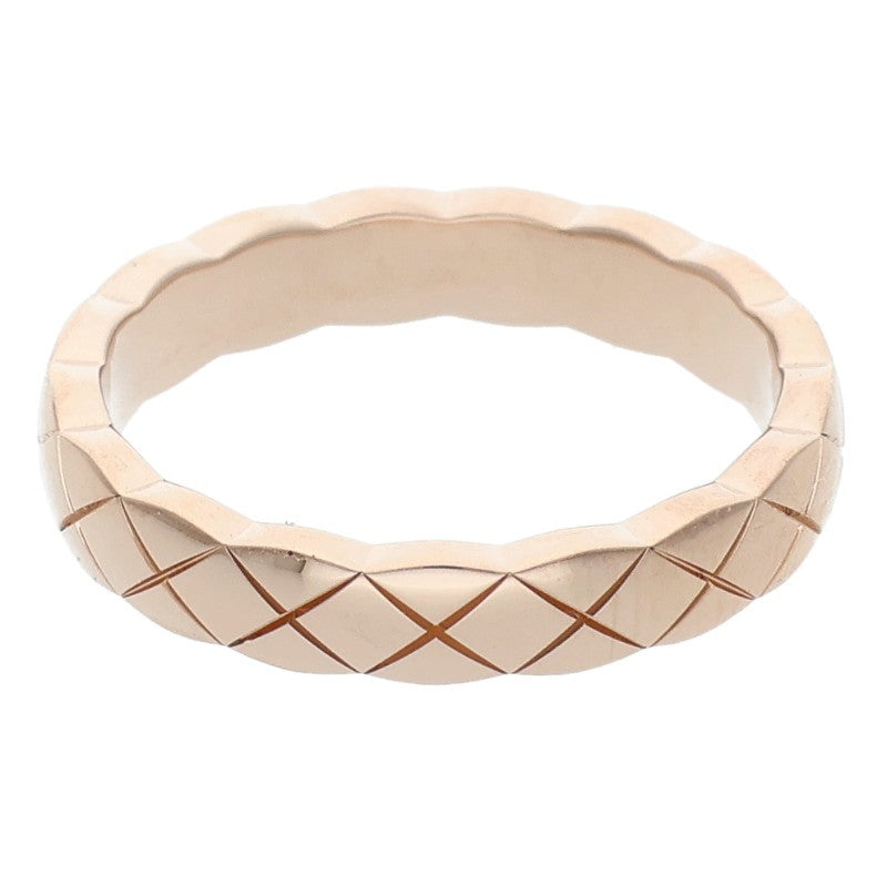 CHANEL Coco Crush Mini K18 Pink Gold Ring Size ONE SIZE