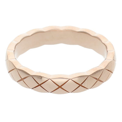 CHANEL Coco Crush Mini K18 Pink Gold Ring Size ONE SIZE