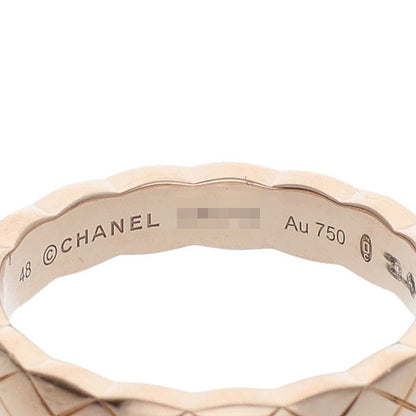 CHANEL Coco Crush Mini K18 Pink Gold Ring Size ONE SIZE