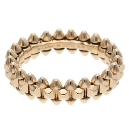 Cartier Clash SM K18 Yellow Gold Ring Size ONE SIZE