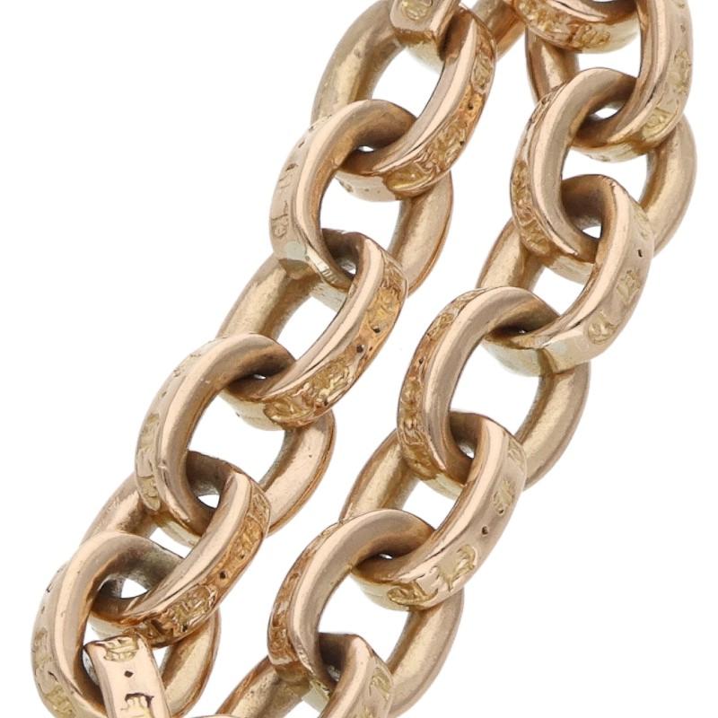 Chrome Hearts 22K Paper Chain Gold Ring Yellow Size US 8