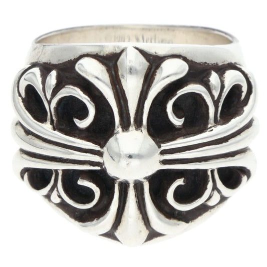 Chrome Hearts Keeper Sterling Silver Ring Size ONE SIZE