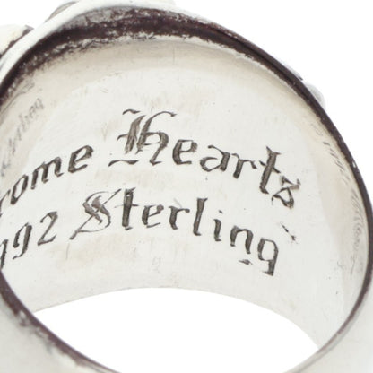 Chrome Hearts Keeper Sterling Silver Ring Size JP 15