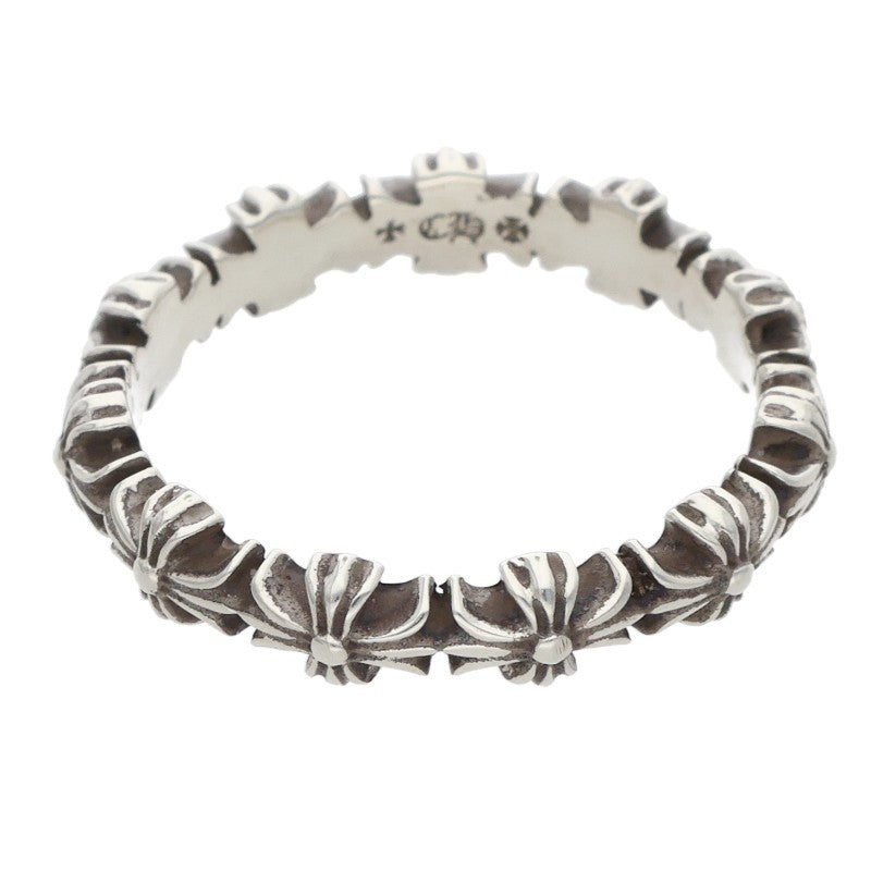 Chrome Hearts TINY E CH PLUS BAND Silver Ring Size ONE SIZE
