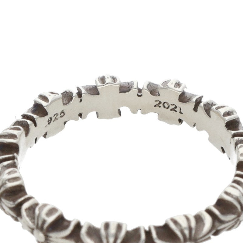 Chrome Hearts TINY E CH PLUS BAND Silver Ring Size ONE SIZE