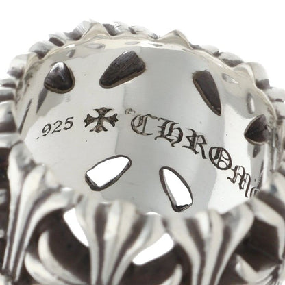 Chrome Hearts CEMETERY CROSS Silver Ring Size ONE SIZE