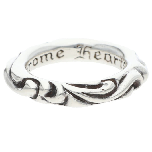 Chrome Hearts SCROLL BAND Silver Ring Size ONE SIZE