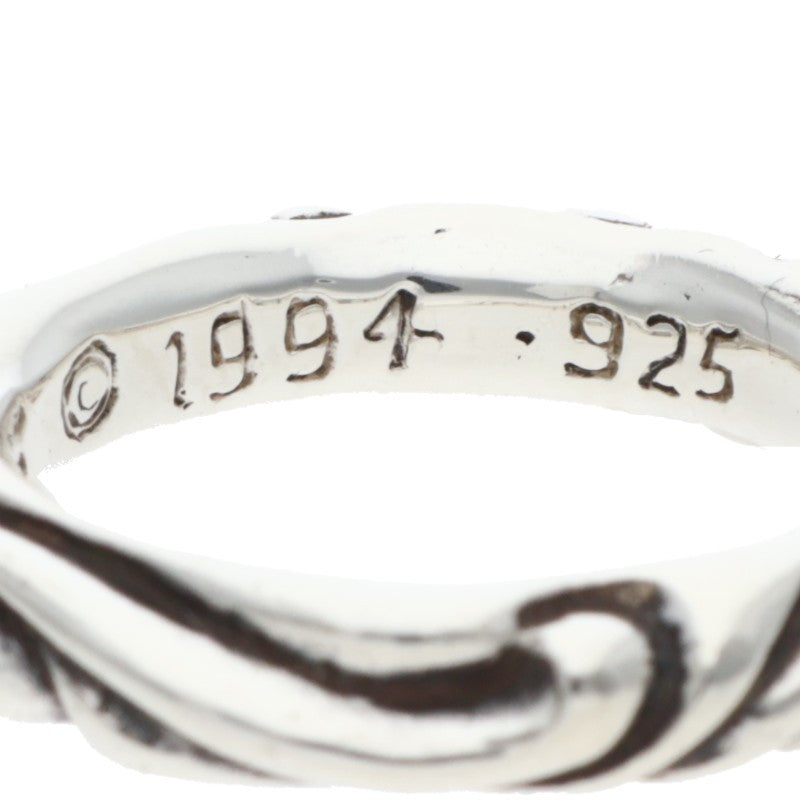 Chrome Hearts SCROLL BAND Silver Ring Size ONE SIZE