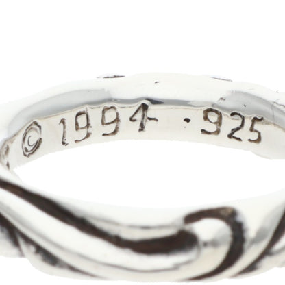 Chrome Hearts SCROLL BAND Silver Ring Size ONE SIZE
