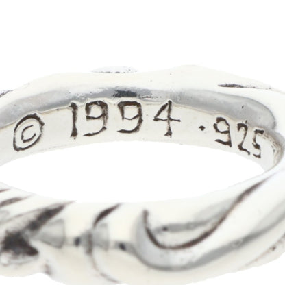 Chrome Hearts SCRL BAND Scroll Band Silver Size ONE SIZE