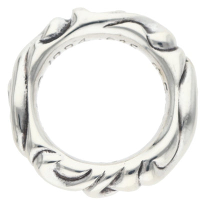 Chrome Hearts SCRL BAND Scroll Band Silver Size ONE SIZE