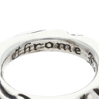 Chrome Hearts SCRL BAND Silver Ring Size ONE SIZE