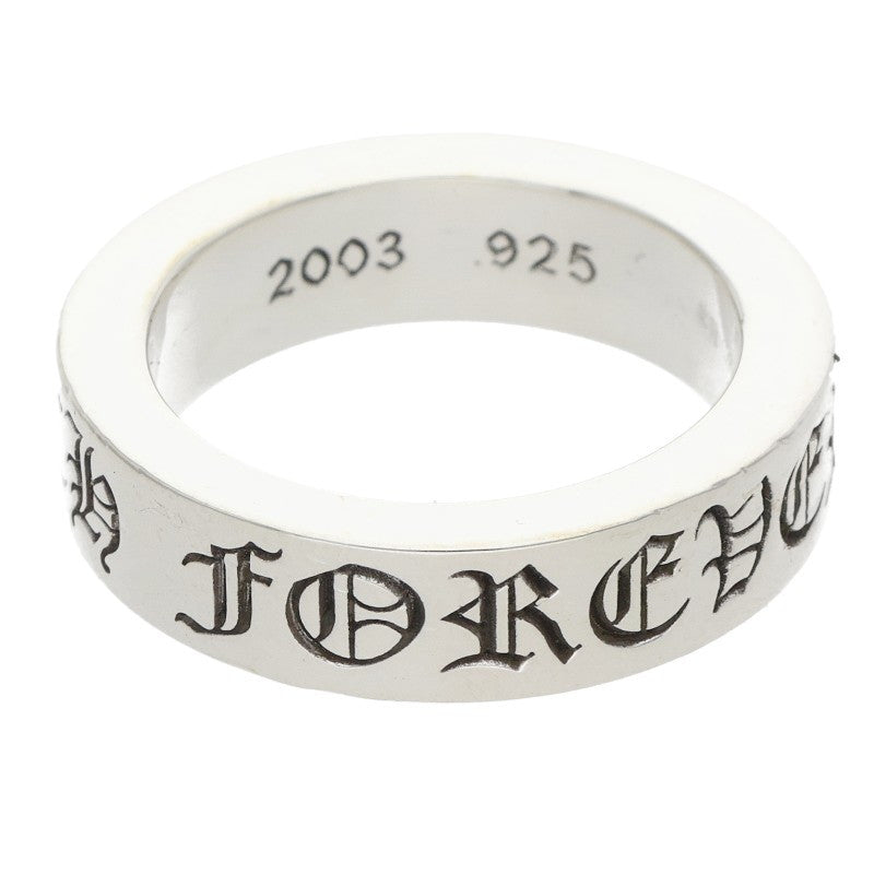 Chrome Hearts 6mm Spacer Forever Silver Ring Size ONE SIZE
