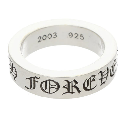 Chrome Hearts 6mm Spacer Forever Silver Ring Size ONE SIZE