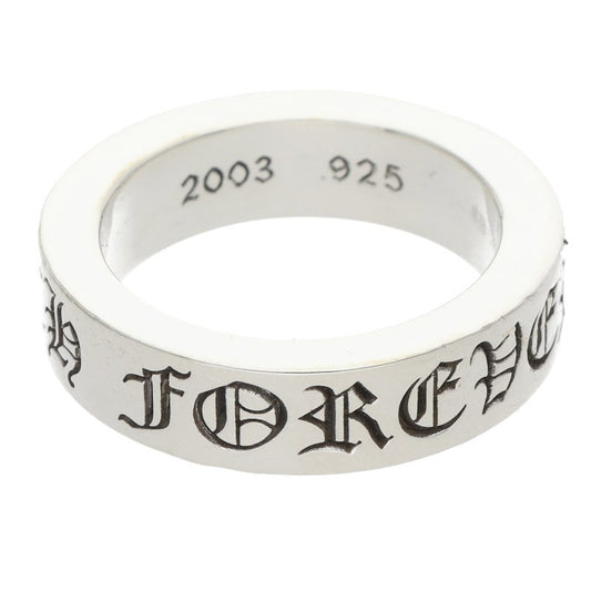 Chrome Hearts 6mm Spacer Forever Silver Ring Size ONE SIZE