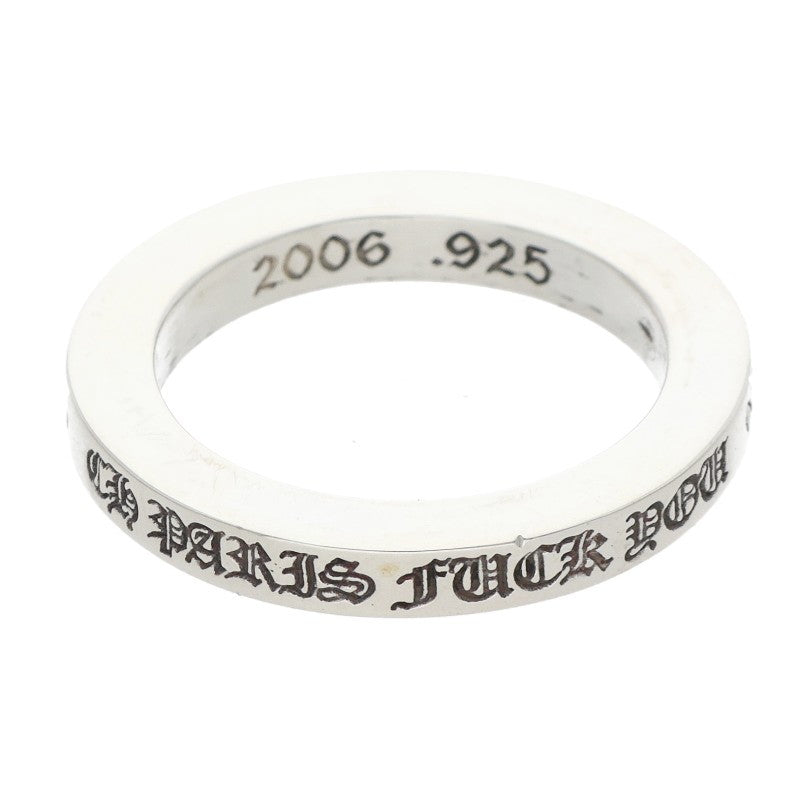 Chrome Hearts 3mm Spacer Paris Limited Silver Size ONE SIZE