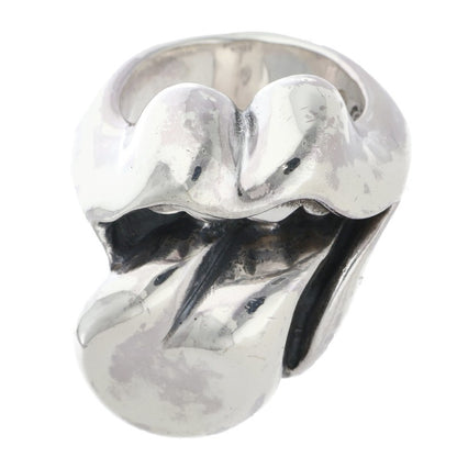 Chrome Hearts LIP TONGUE-LG Silver Ring Size US 8