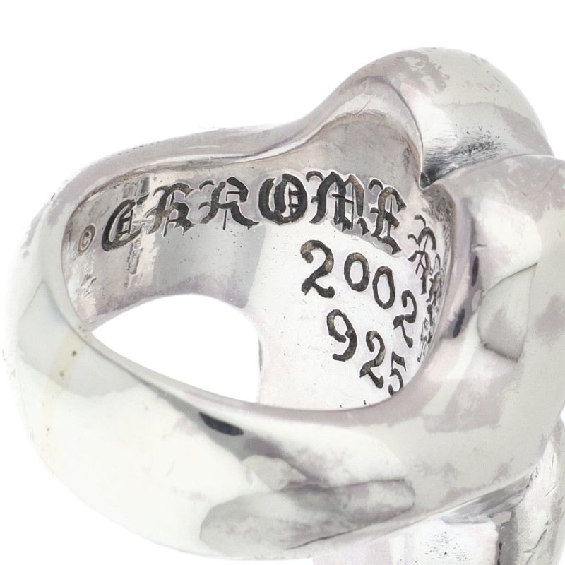 Chrome Hearts LIP TONGUE-LG Silver Ring Size US 8