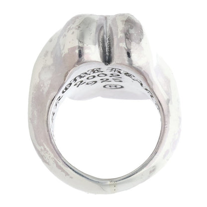 Chrome Hearts LIP TONGUE-LG Silver Ring Size US 8