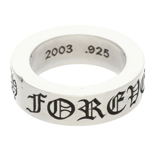 Chrome Hearts 6mm Spacer Forever Silver Ring Size ONE SIZE