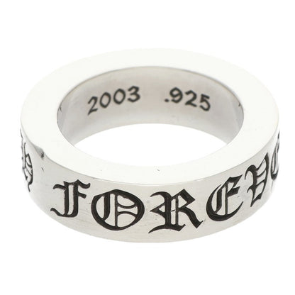 Chrome Hearts 6mm Spacer Forever Silver Ring Size US 3.5