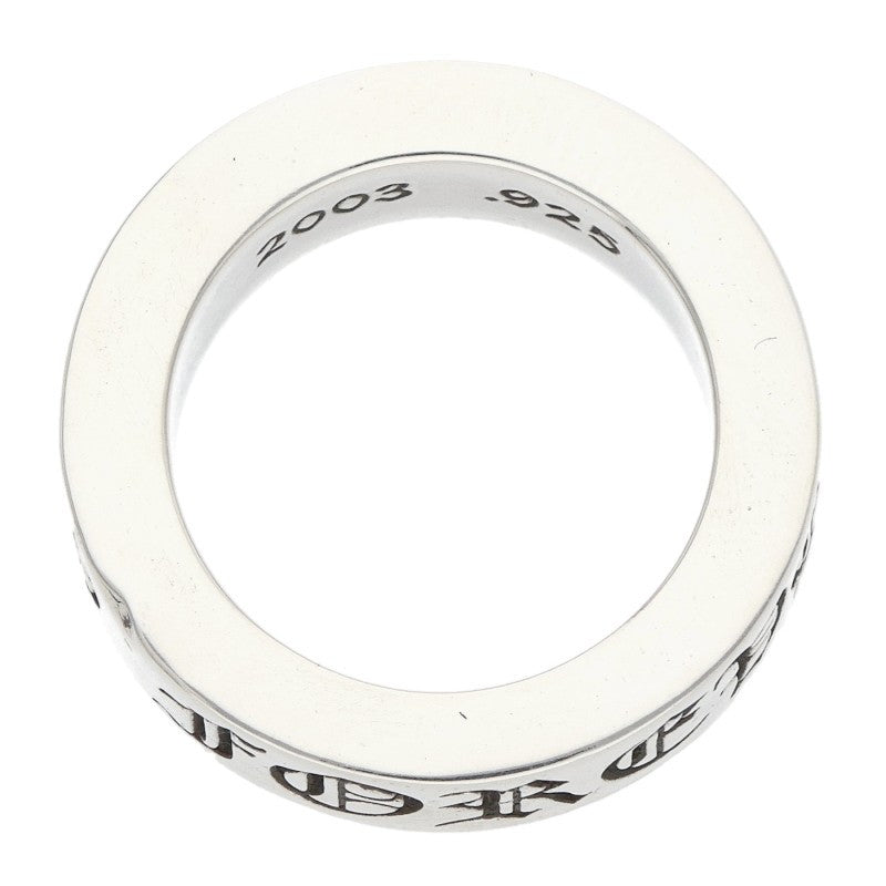 Chrome Hearts 6mm Spacer Forever Silver Ring Size US 3.5