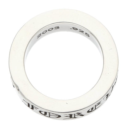 Chrome Hearts 6mm Spacer Forever Silver Ring Size US 3.5