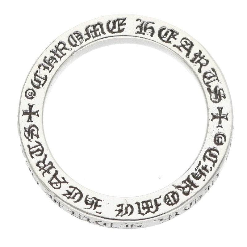 Chrome Hearts 3mm Spacer FUCKYOU Silver Ring Size ONE SIZE