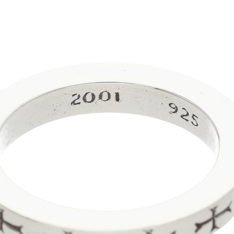 Chrome Hearts 3mm Spacer FUCKYOU Silver Ring Size ONE SIZE