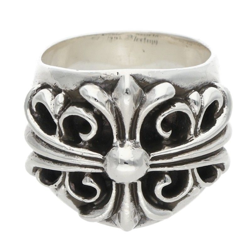 Chrome Hearts KEEPER Sterling Silver Ring Size ONE SIZE