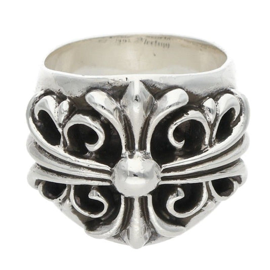 Chrome Hearts KEEPER Sterling Silver Ring Size ONE SIZE