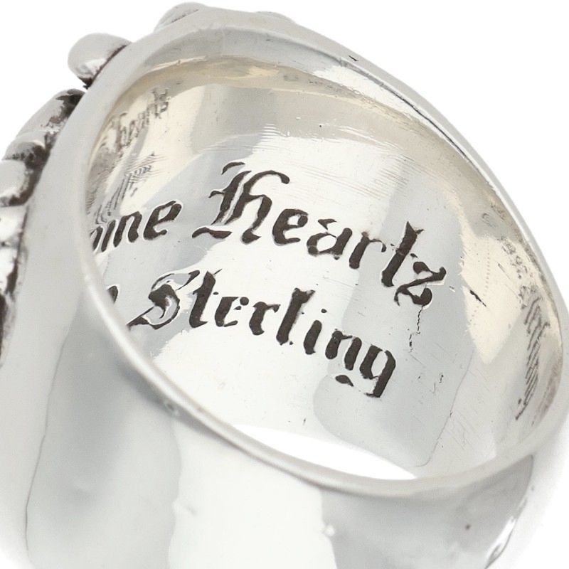 Chrome Hearts KEEPER Sterling Silver Ring Size ONE SIZE