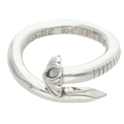 Chrome Hearts NAIL CRSBALL Silver Ring Size ONE SIZE