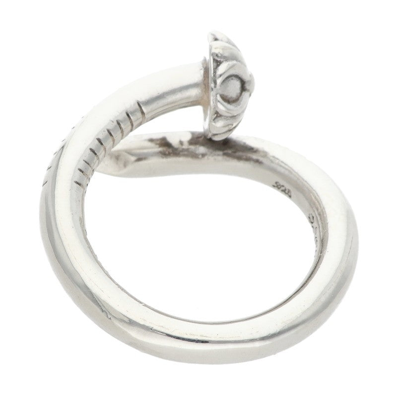 Chrome Hearts NAIL CRSBALL Silver Ring Size ONE SIZE