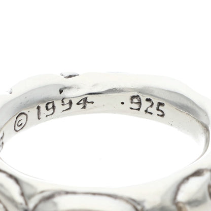 Chrome Hearts SCRL BAND Silver Ring Size US 6.5