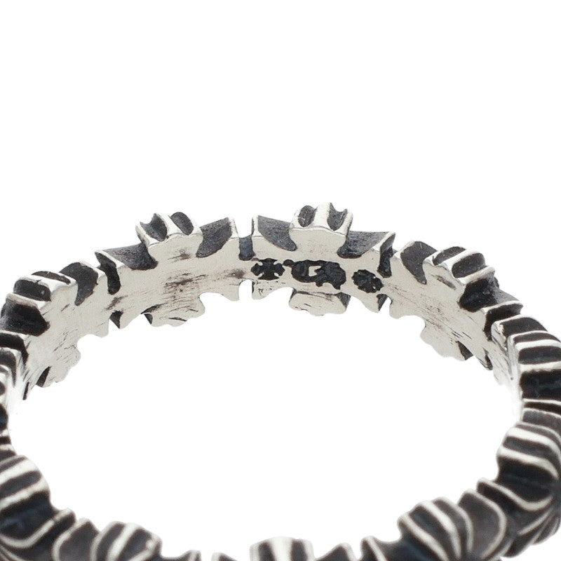 Chrome Hearts TINY E CH PLS BAND Silver Ring Size ONE SIZE
