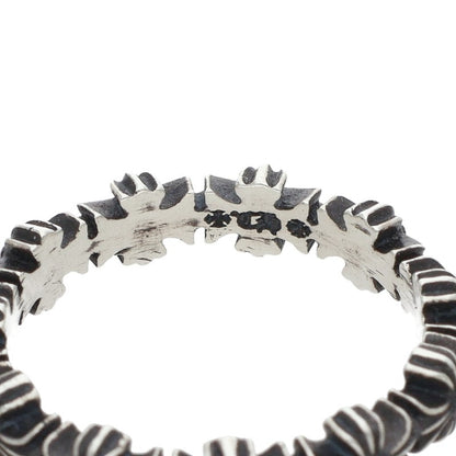 Chrome Hearts TINY E CH PLS BAND Silver Ring Size ONE SIZE