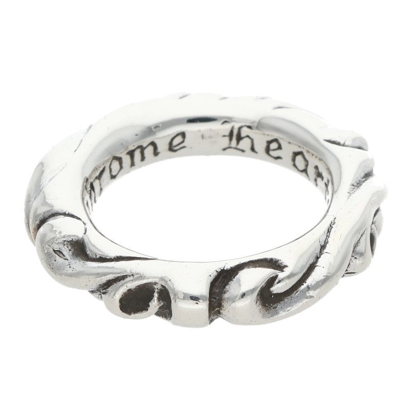 Chrome Hearts SCRL BAND Silver Ring Size ONE SIZE