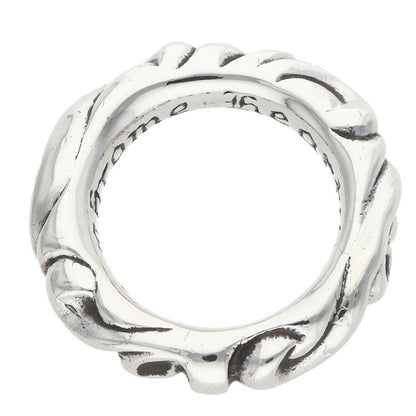 Chrome Hearts SCRL BAND Silver Ring Size ONE SIZE