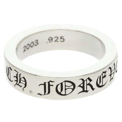 Chrome Hearts 6mm Spacer Forever Silver Ring Size ONE SIZE