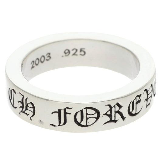 Chrome Hearts 6mm Spacer Forever Silver Ring Size ONE SIZE