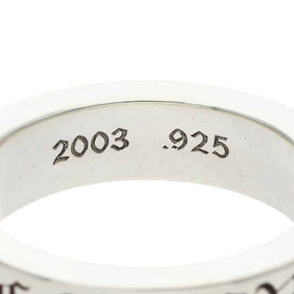Chrome Hearts 6mm Spacer Forever Silver Ring Size ONE SIZE