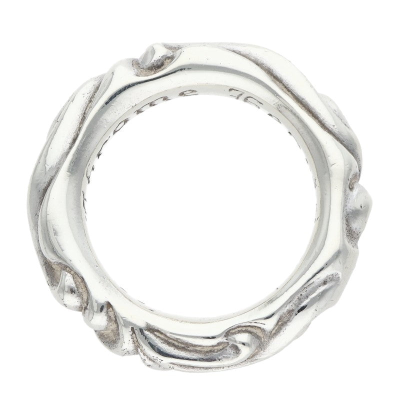 Chrome Hearts SCRL BAND Silver Ring Size ONE SIZE