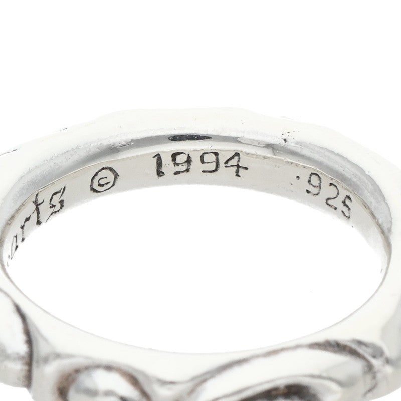 Chrome Hearts SCRL BAND Silver Ring Size ONE SIZE