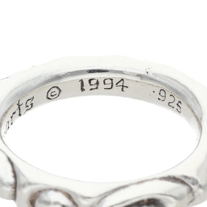 Chrome Hearts SCRL BAND Silver Ring Size ONE SIZE
