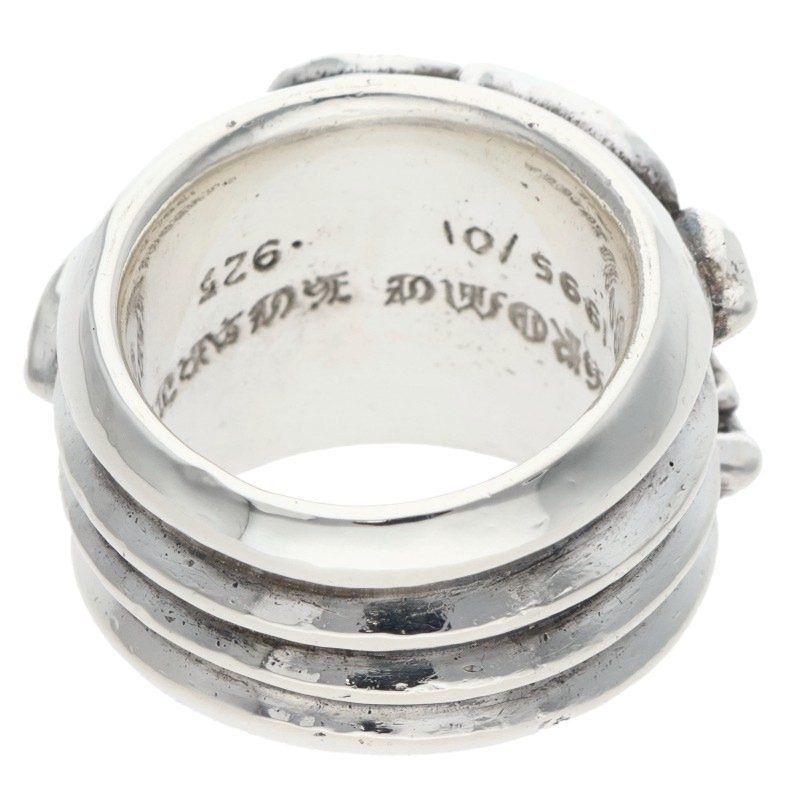 Chrome Hearts Dagger Heart Silver Ring Size ONE SIZE