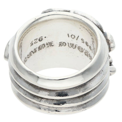Chrome Hearts Dagger Heart Silver Ring Size ONE SIZE